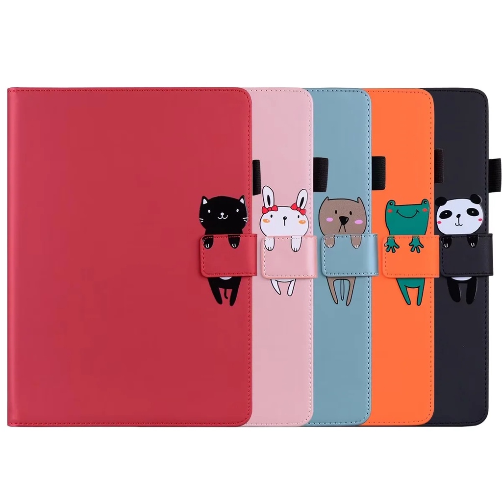 Casing Untuk Oppo Pad Air (2022) 10.36 &quot;OPD2102 X21N2 Pola Fashion Tablet Perlindungan Case Hewan Lucu Dicat Dompet Flip Card Stand Shockproof Leather Cover