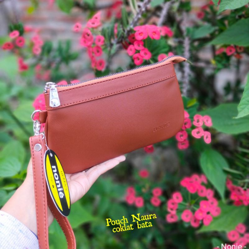 NAURA POUCH by NONIE /DOMPET WANITA ANTI AIR/ DOMPET UANG KERTAS DAN HP