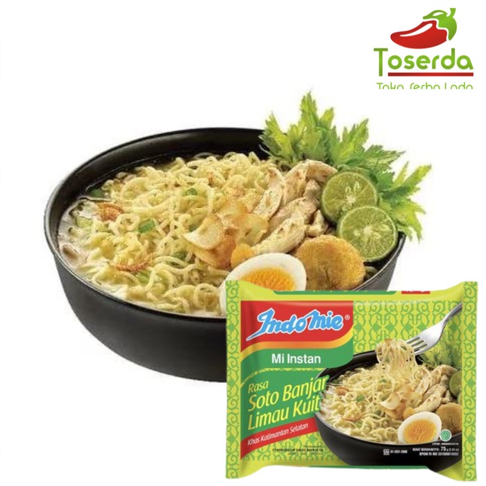 

TERBARU INDOMIE KUAH SOTO BANJAR LIMAU KUIT 75GR SATUAN / DUS