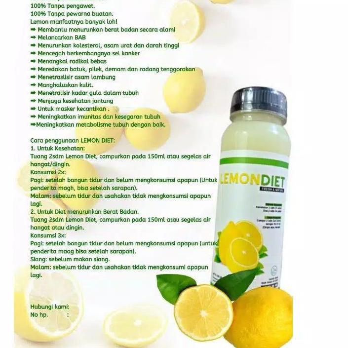 

GRATIS ONGKIR✅Lemon diet / LEDI sari lemon 100% asli|RA2
