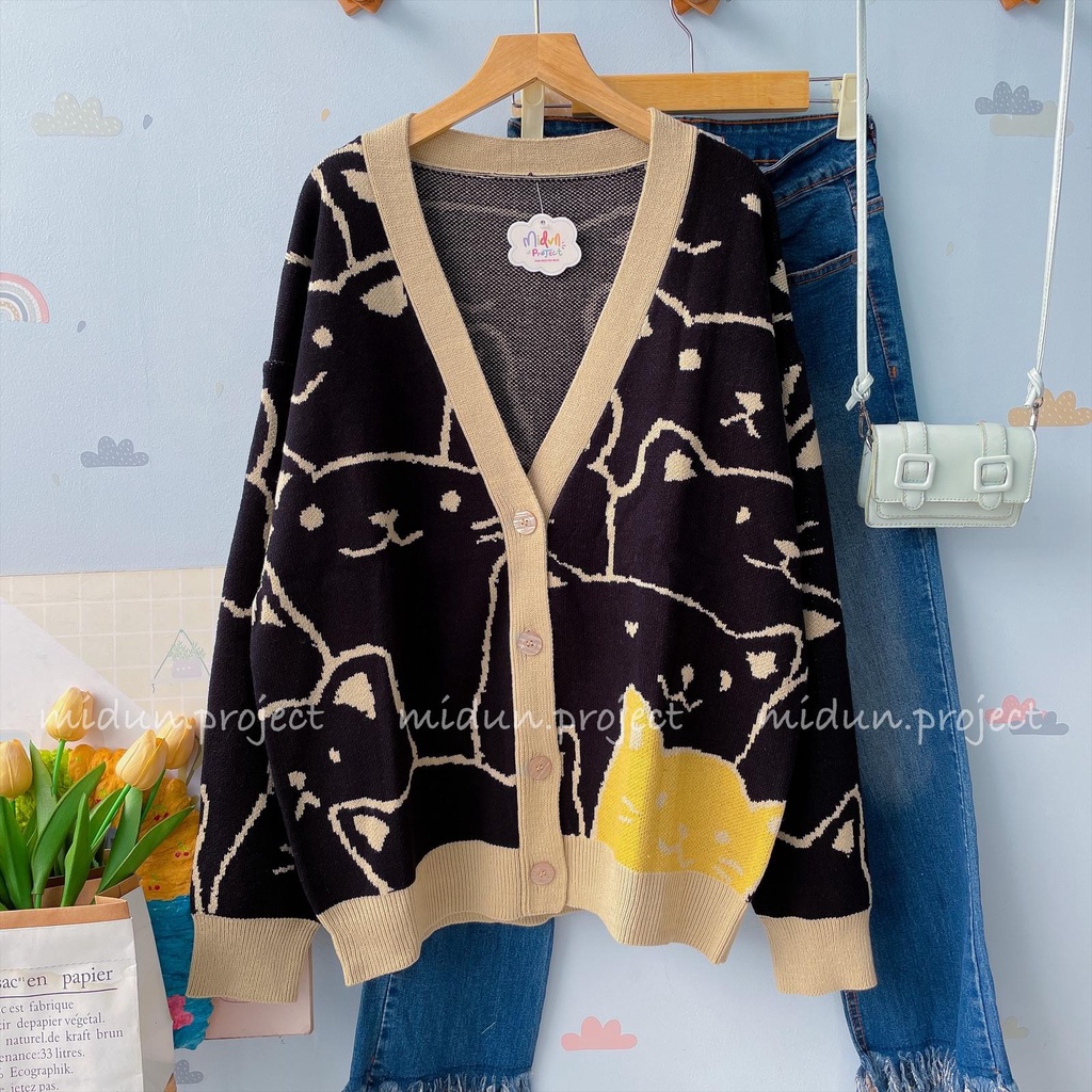 MOSSY CAT CARDY | CARDY RAJUT PREMIUM