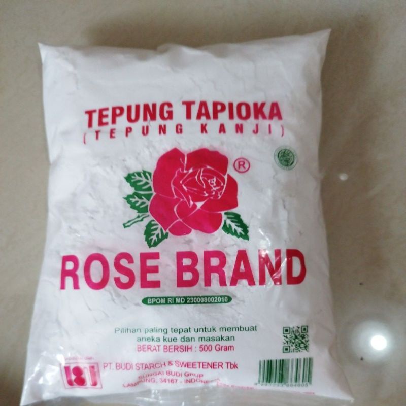 

Tepung Tapioka Rosebrand / Tepung Pati 500 gram / setengah kg/ setengah kilo murah