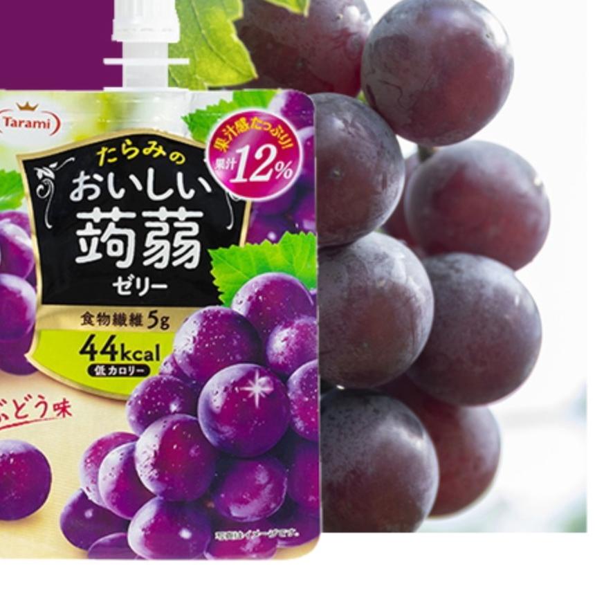 

CSDd2D7--TARAMI OISIHII KONJAC FRUIT JELLY DRINK | 150 GRAM | PRODUCT OF JAPAN