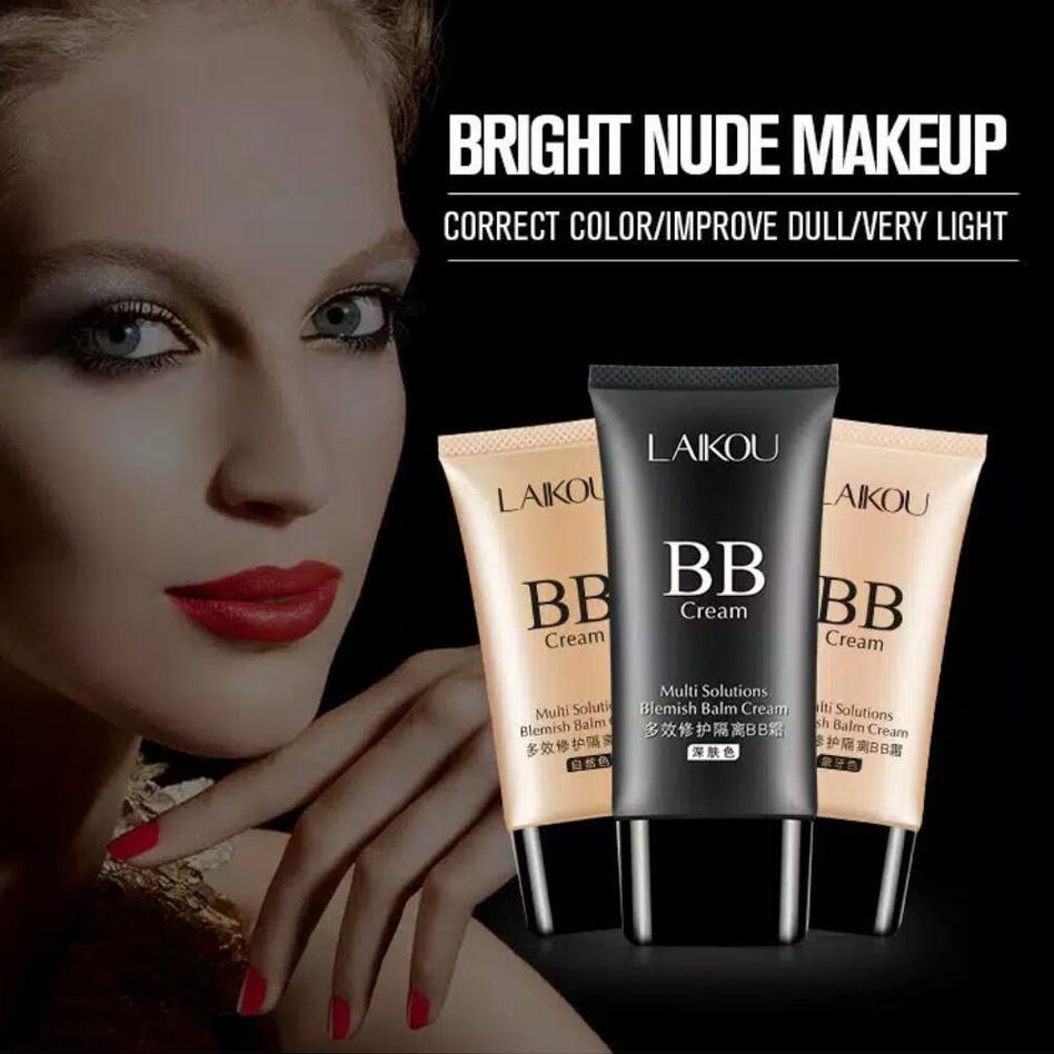 Produk terbaru--LAIKOU BB Cream Pelembab Wajah Multi Solutions Blemish Balm Cream