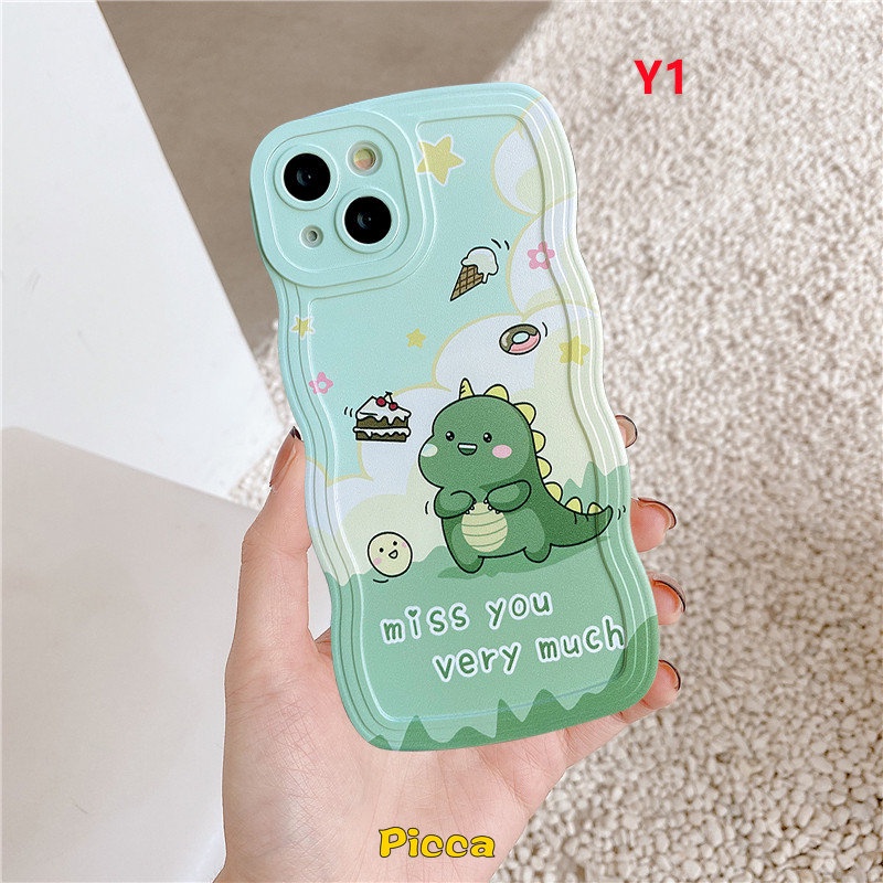 Case Desain Kartun Kue Donat Milk Tea Untuk OPPO A96 A17K A7 A15 A95 A1K A76 A16 A15s A53 A16K A54 A12 A57 A55 A74 A5s A16 A12 A5s A6 A16 A A52 A9 A5E 6e A3s