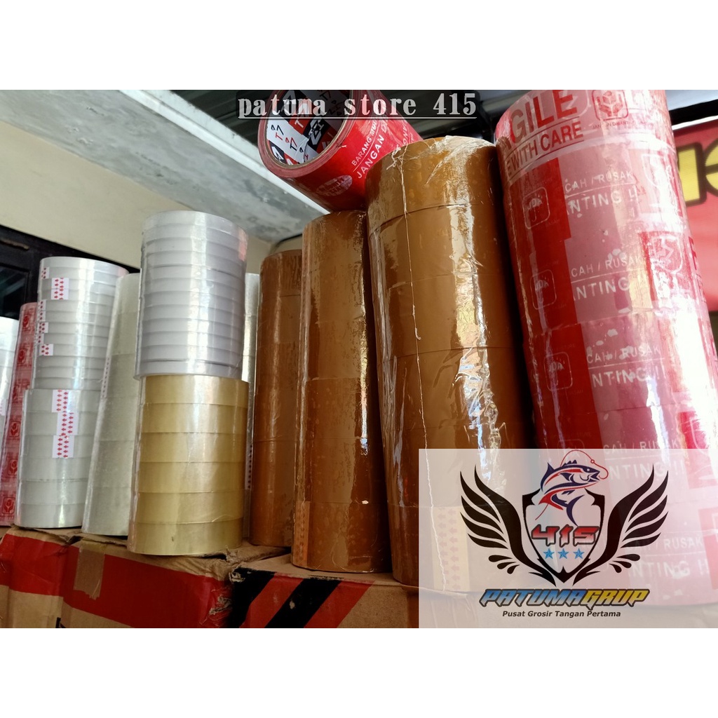 

Lakban Solatip T7 45mm 100 Yard Bening coklat Daya Rekat Seperti Nachi