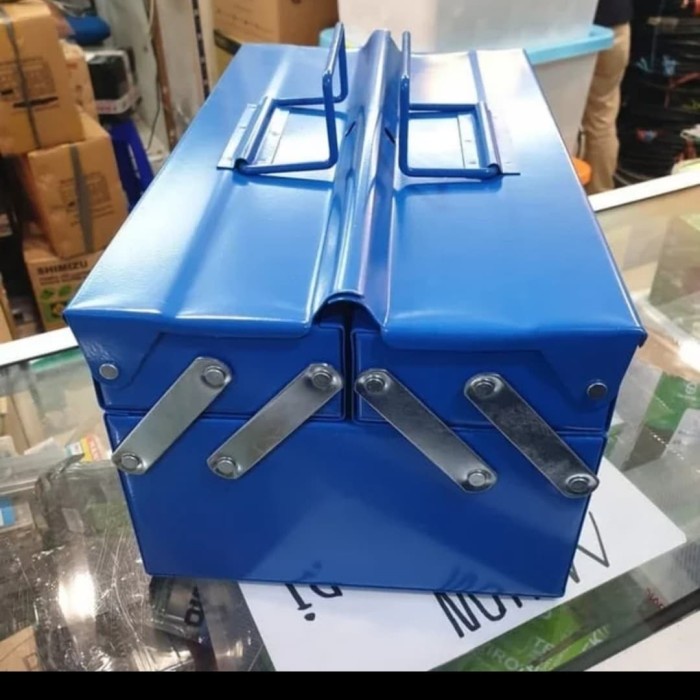 TOOLBOX 2 SUSUN TOOL BOX BESI MERK BIG BOSS-TEMPAT PERKAKAS TOL BOX