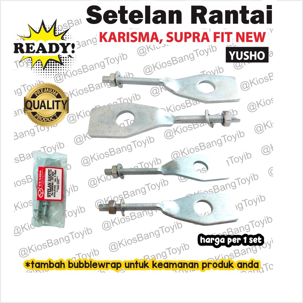 Anting Setelan Stelan Rantai Set Kanan Kiri Karisma SupraFit New (ysh)