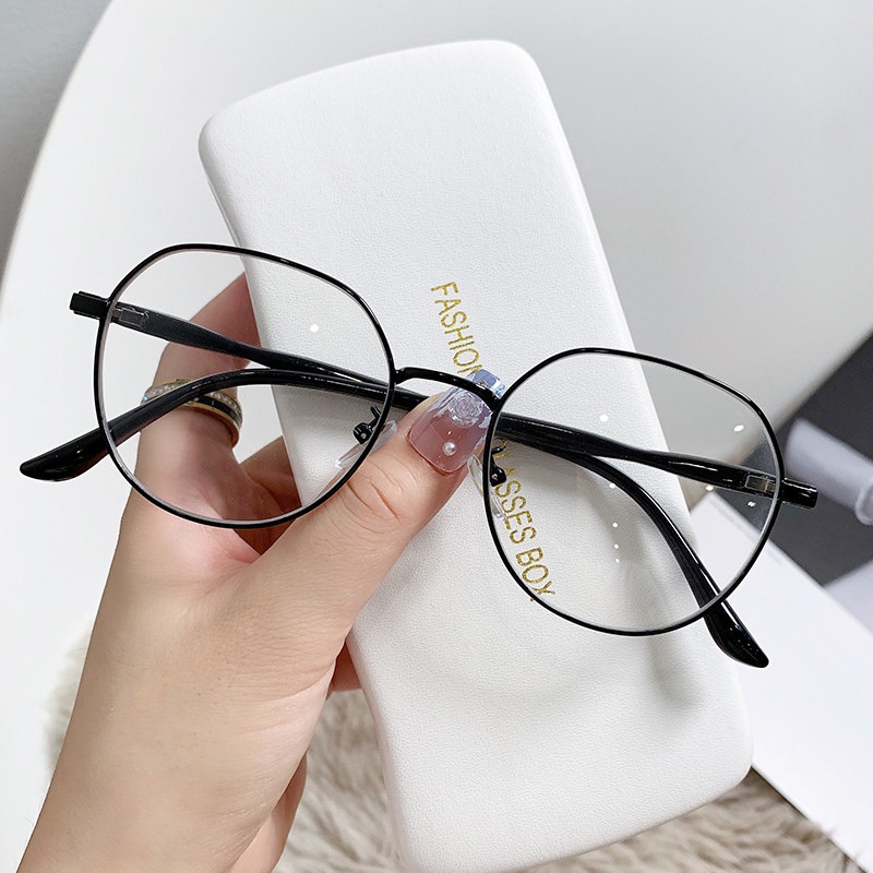 *Ready Stock* Anti Blue Light Blocking Glasses Women's Clear Anti Radiation Filter Glasses