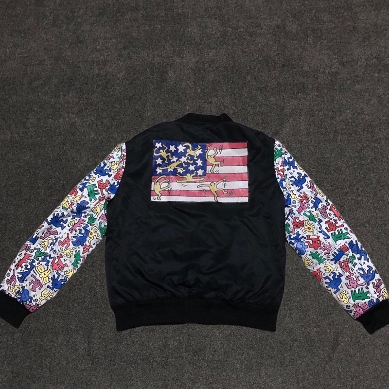 Jacket Bomber Keith Haring