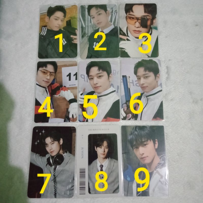 The Boyz Juyeon Photocard PC Official