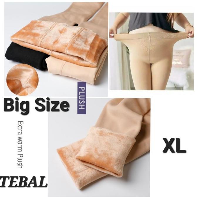 Legging Musim Dingin Big Size Thermal Ukuran Besar 010 Termurah