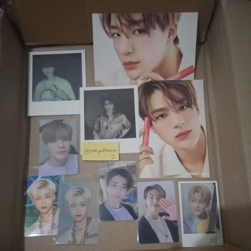 PC JENO JAEMIN MARK WISHCARD MAW CANDYLAB POSTCARD POLAROID YGM NATREP