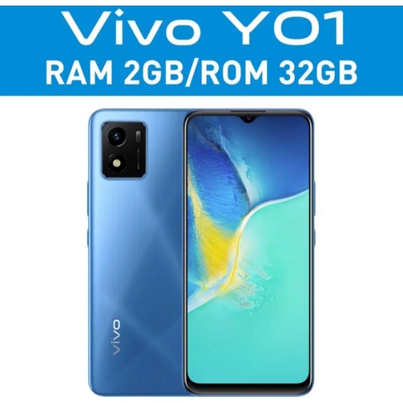 VIVO Y01 RAM 2/32 GB (2+32) | Y01A 2/32 - Garansi Resmi Vivo