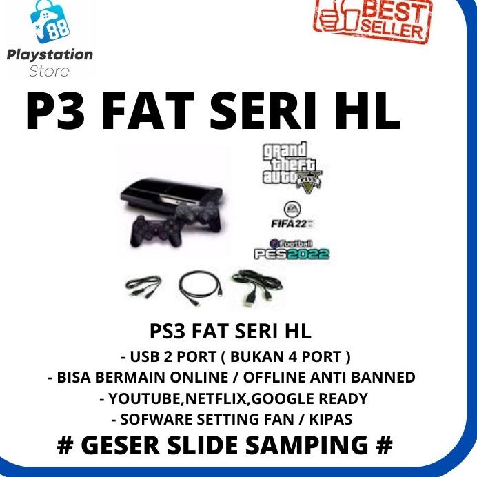 Pasti Murah BYQ PS3 FAT CFW / PLAYSTATION 3 FAT FULL GAME / HARDDISC 160GB / HARDDISC 320GB / HARDDI