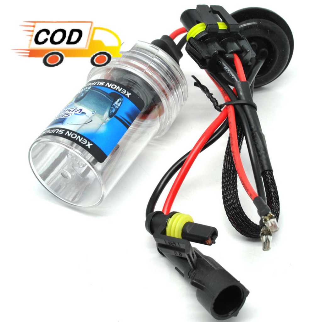PROMO Lampu HID Mobil H11 Depan Super Terang 1PC 6000K Bohlam Xenon Headlight Headlamp 35Watt