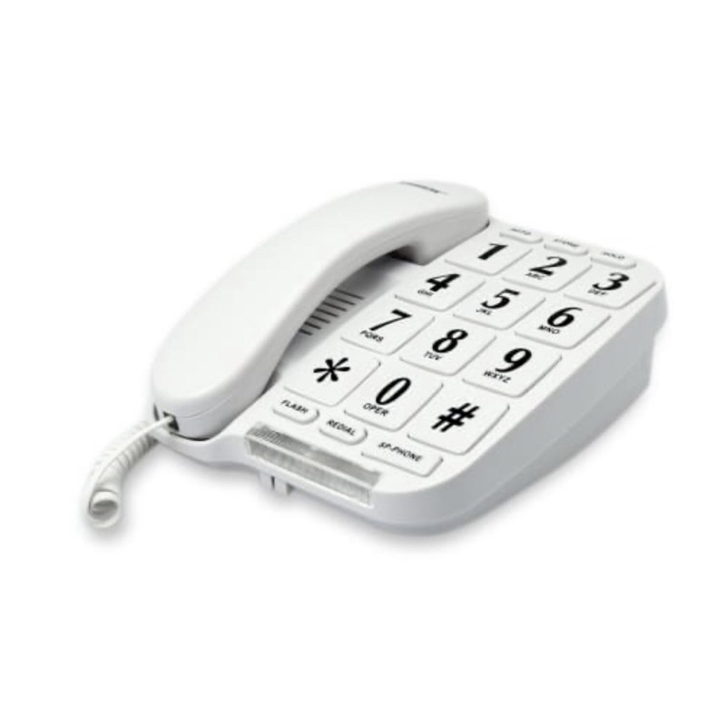 KRISBOW TELEPON ANALOG BASIC TOMBOL BESAR SKH-395/ACE TELEPHONE BASIC BIG BUTTON KRISBOW/ACE TELEPON RUMAH/ACE KRISBOW TELEPON KANTOR/ACE PESAWAT TELEPON/ACE TELEPON ANALOG