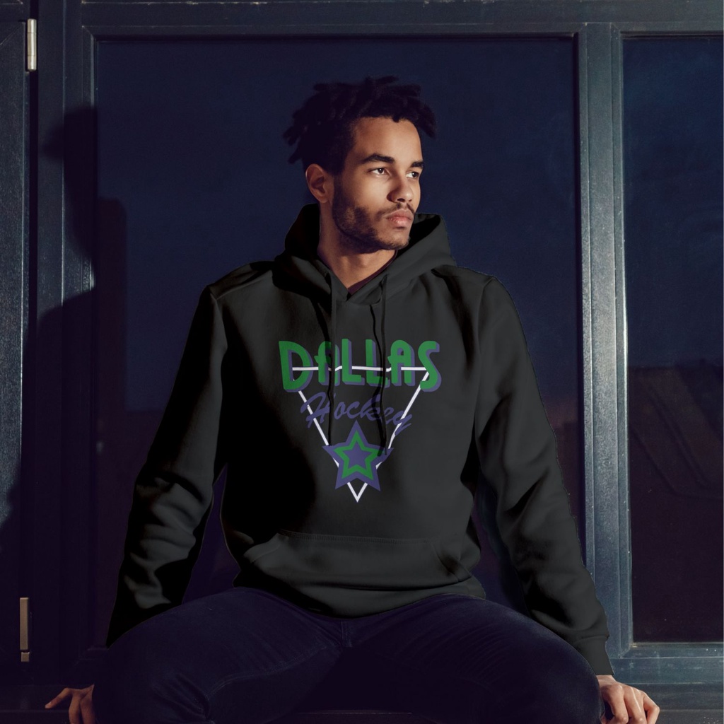 Hoodie Dallas Stars Hockey Black Premium Quality