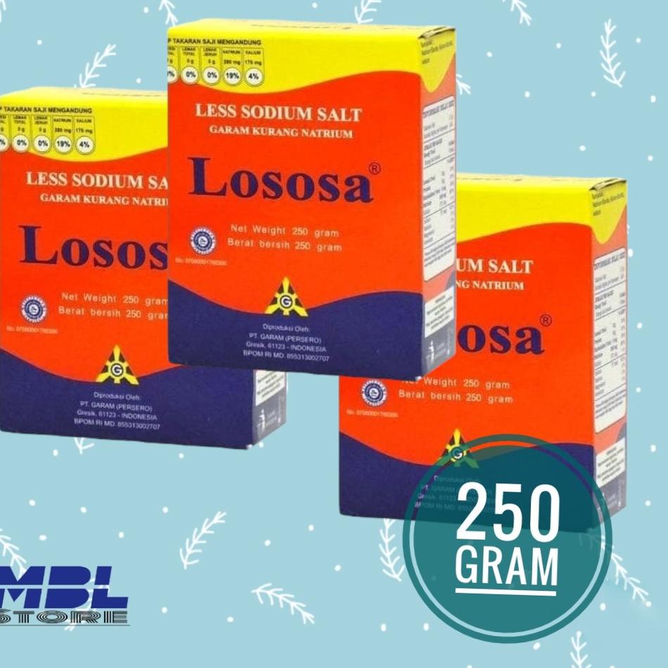 

[KODE PRODUK HT00E8434] Lososa Garam rendah antrium 250 g
