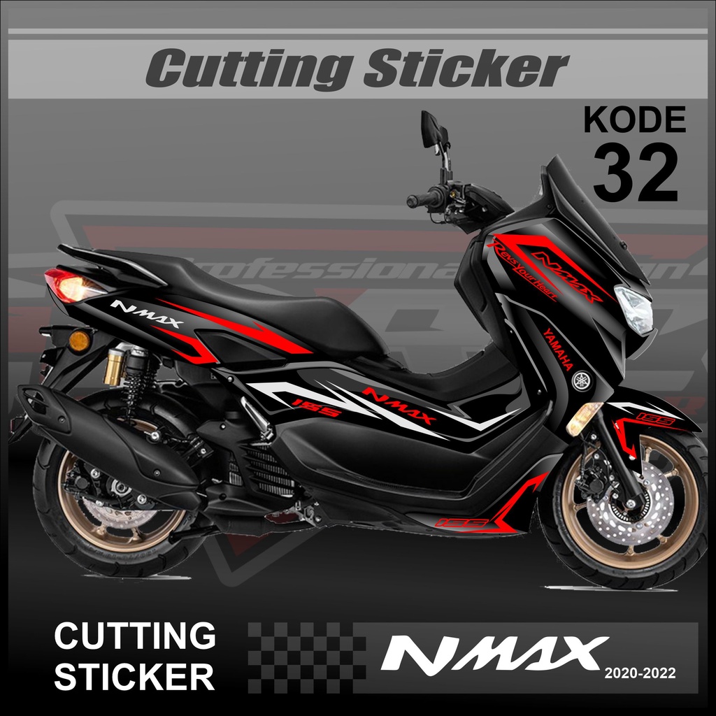Skotlet Cutting Variasi Motor Yamaha NMAX 2020-2022 - Aksesoris Cutting Sticker
