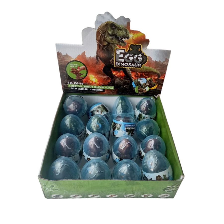 PROMO TERLARIS - Mainan Anak Dinosaur Egg Raptor Dino world figure Telur DINO //mainan edukasi anak //kado mainan anak //mainan murah meriah