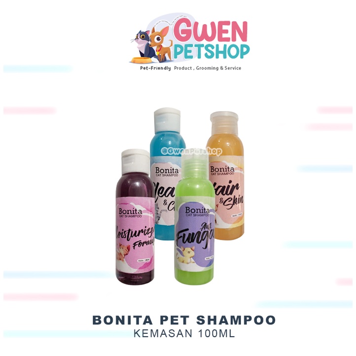 Shampoo Kucing Anjing  - Merk Bonita