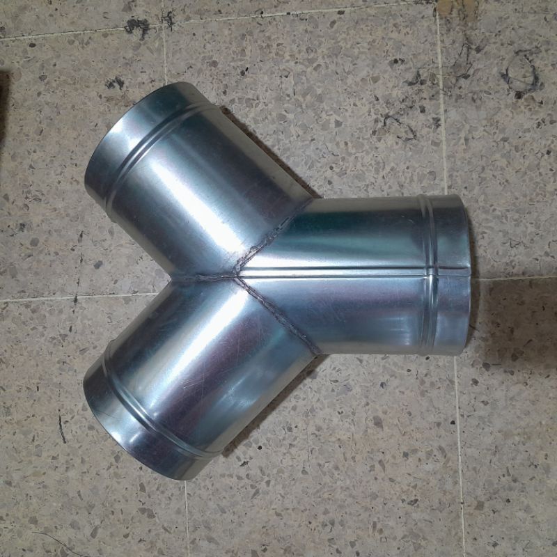 Jual Konektor Y Baja In Flexible Ducting Sok Ye Selang Pipa Cerobong Asap Shopee Indonesia