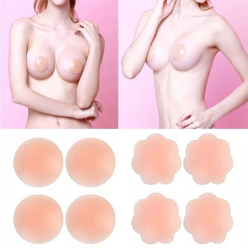 Silikon Penutup Puting Payudara Nipple Cover Invisible Bra