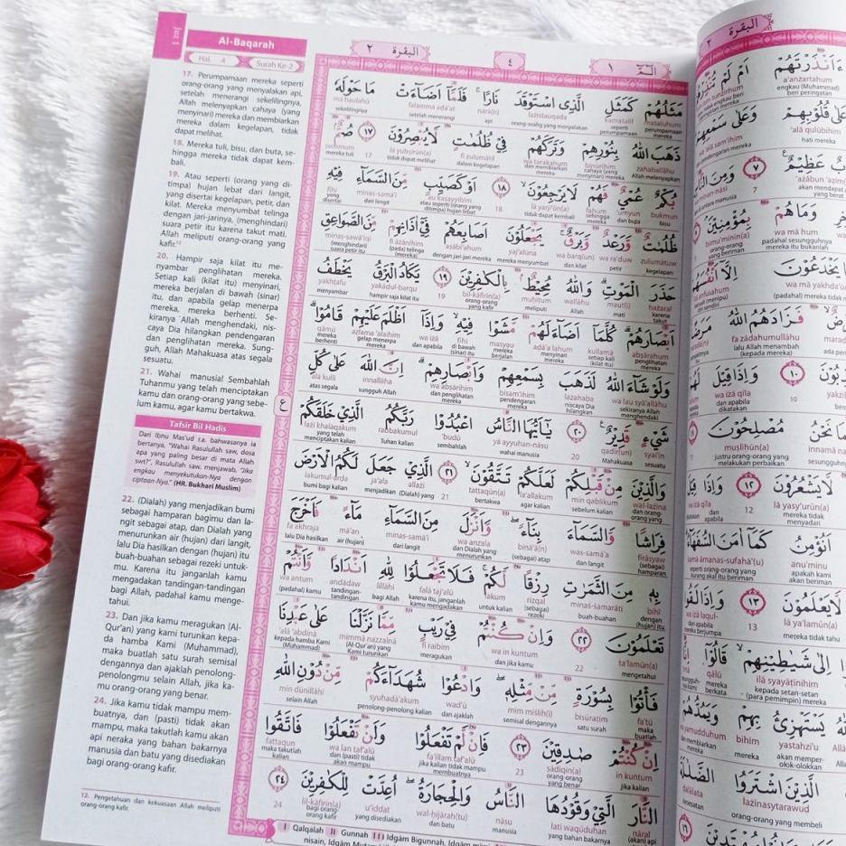 Murah Pembelian Al quran  Alkhobr Alquran Besar Al-Qur'an Terjemah Perkata Latin Arab dan Terjemahan Pemula Murah A4