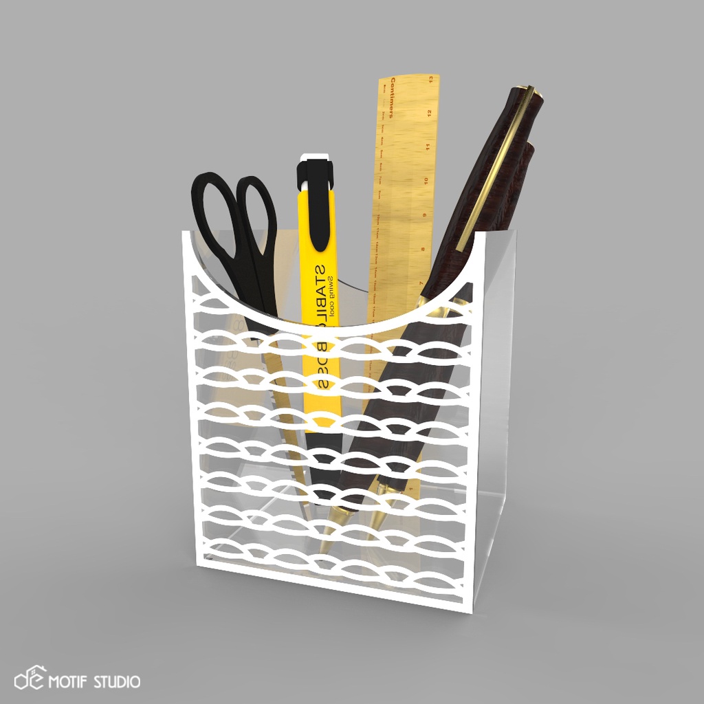 

DESK PEN HOLDER STAND STATIONERY ORGANIZER STORAGE DESKTOP CLEAR ACRYLIC KERANJANG TEMPAT KOTAK PENYIMPANAN ALAT TULIS ATK MEJA PENSIL PULPEN PENA KANTOR KOSMETIK MAKE UP COSMETIC AKRILIK BENING SERBAGUNA MULTIFUNGSI MINIMALIS MODERN ABSTRACT FREEHAND 072