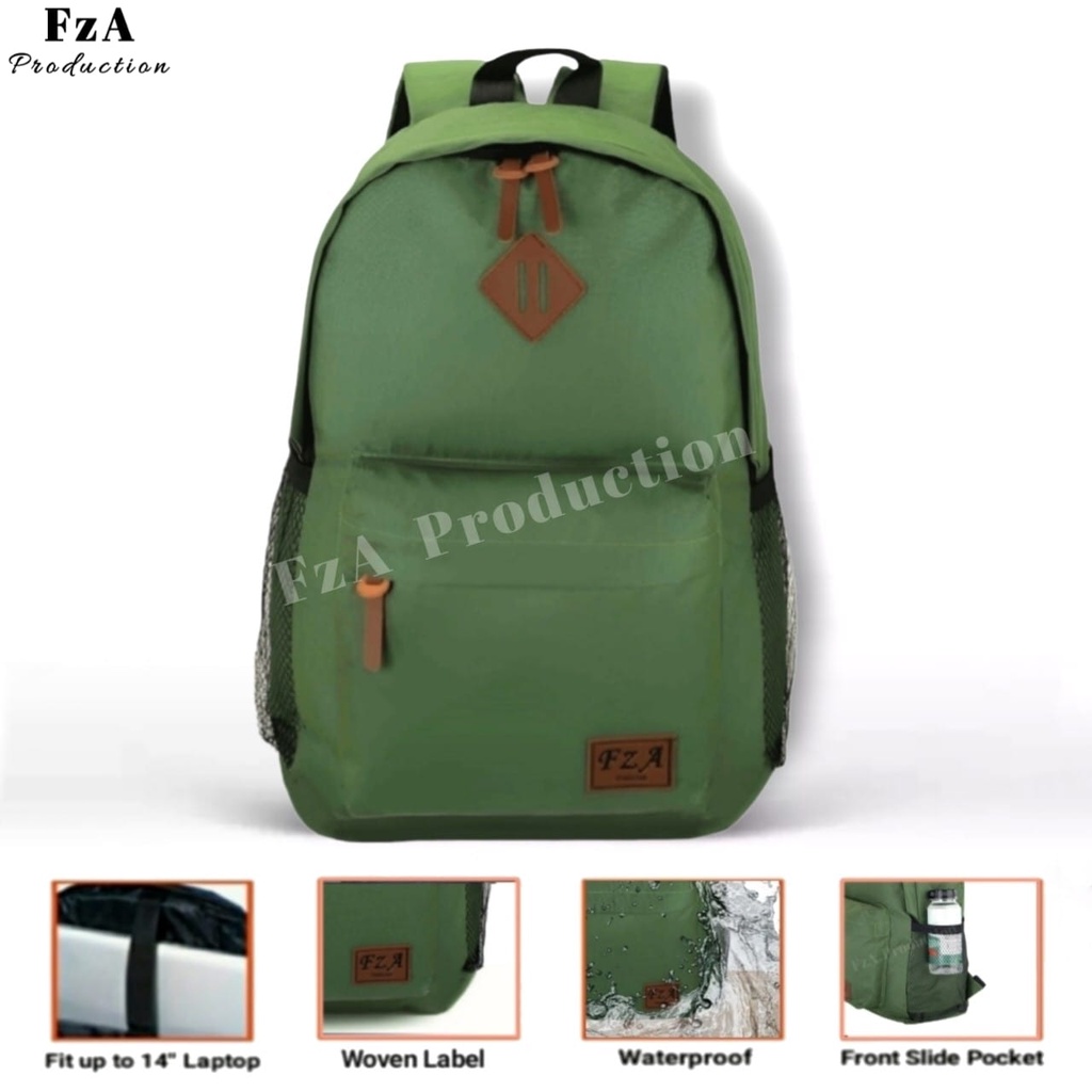 FzA Official - Tas Ransel Gendong Laptop Distro Sekolah Kuliah Pria Wanita Backpack Original Tas Punggung Laptop - LGSPT