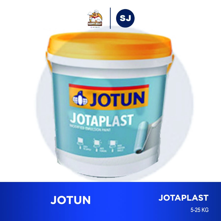 JOTUN PUTIH JOTAPLAST 25 KG / CAT TEMBOK INTERIOR / CAT PLAFON 1 PAIL