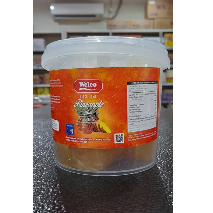 

Welco Pineapple Jam 1kg