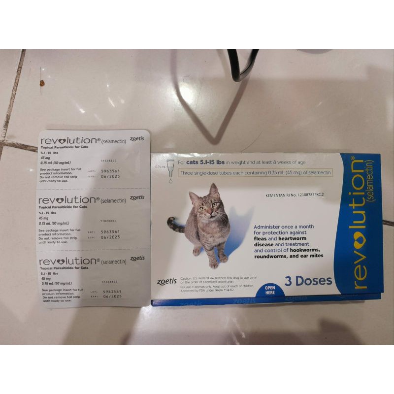 REVOLUTION FOR CAT BLUE TUBE