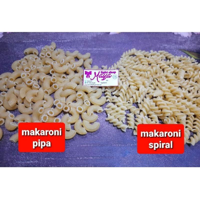 

Makaroni mentah 100gr pasta spageti spaghety instant bolognese macaroni pipa Enak dan Murah promo