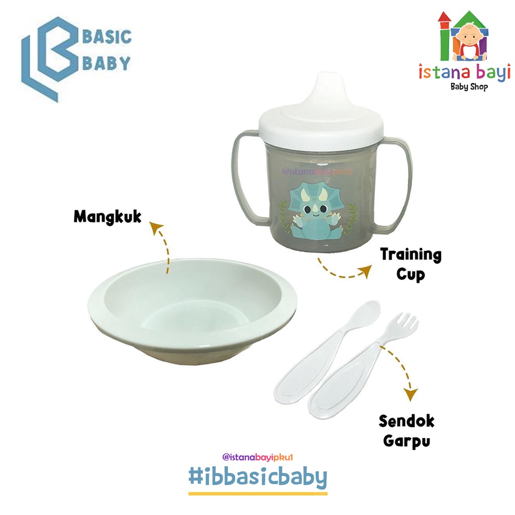 Basic Baby Feeding Set (Peralatan Makan) – Bear