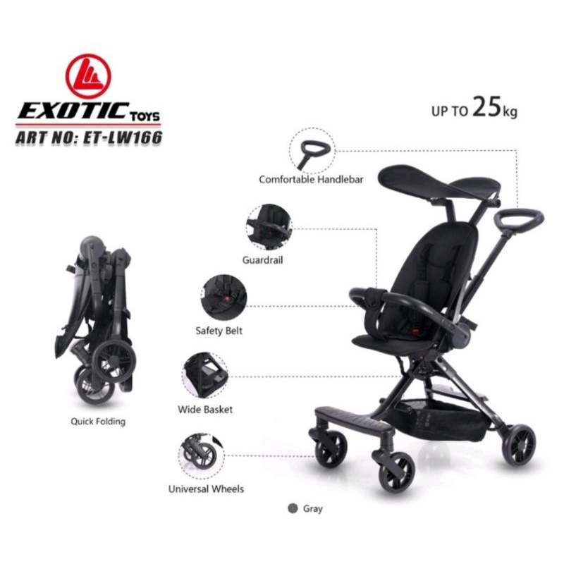 stroller exotic lw 166 . stroller baby. stroller bayi