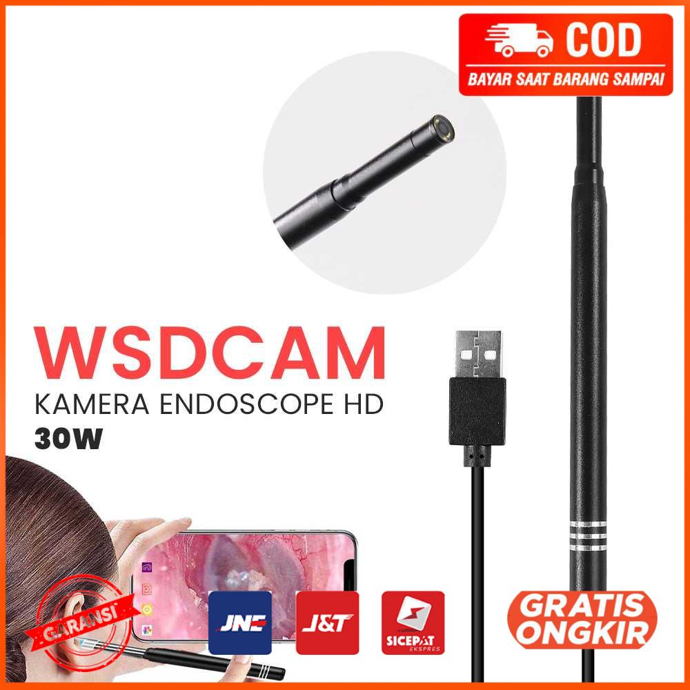 Kamera Endoscope HD USB Medical Earpick 30W 5.5mm JC40