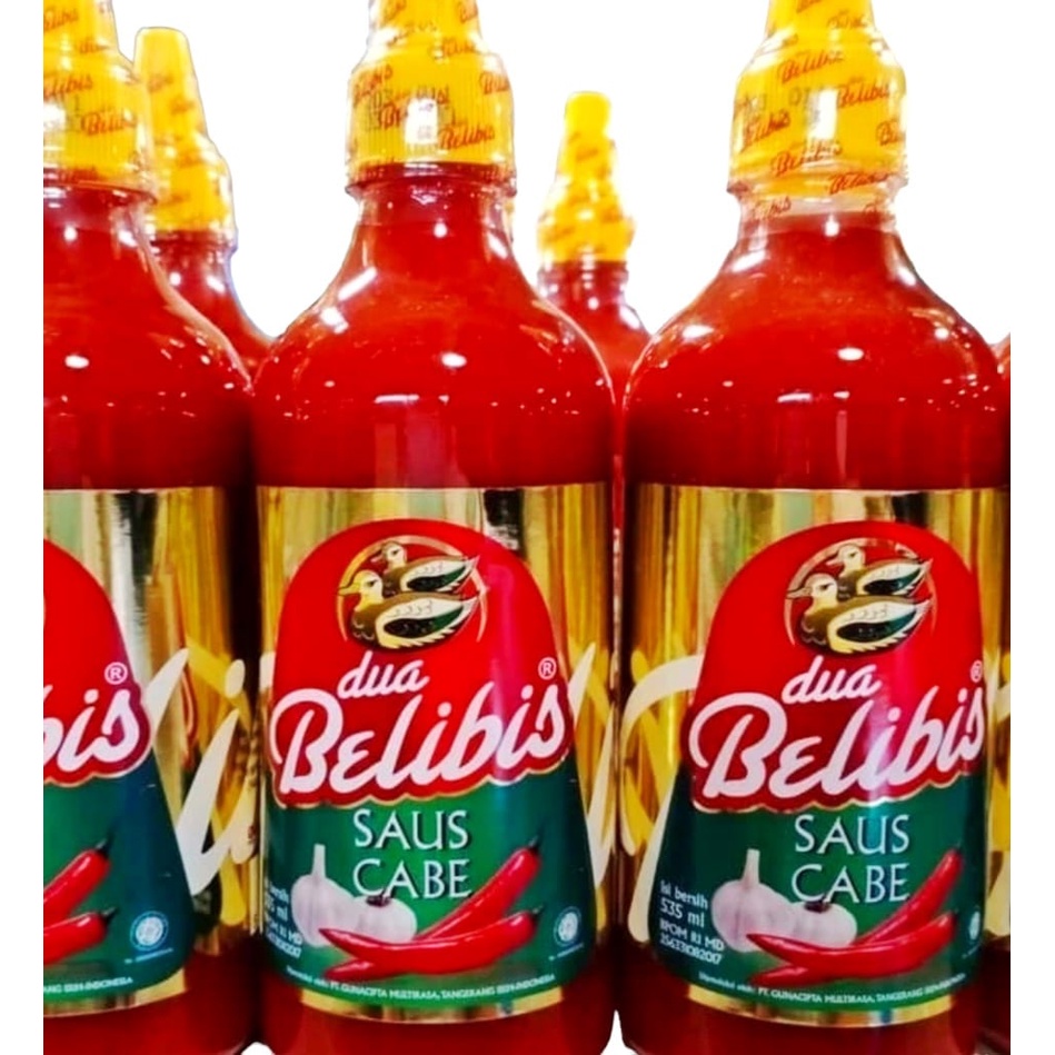 Saus Sambal / Saos Cabe Dua Belibis 535 ml