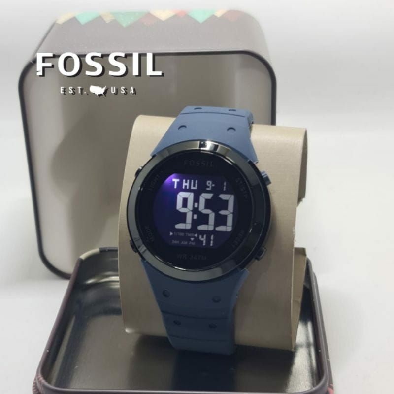 Best Deal! Jam Tangan Fossl Digital Tahan Air Kasual Favorit Kesukaan Bisa COD