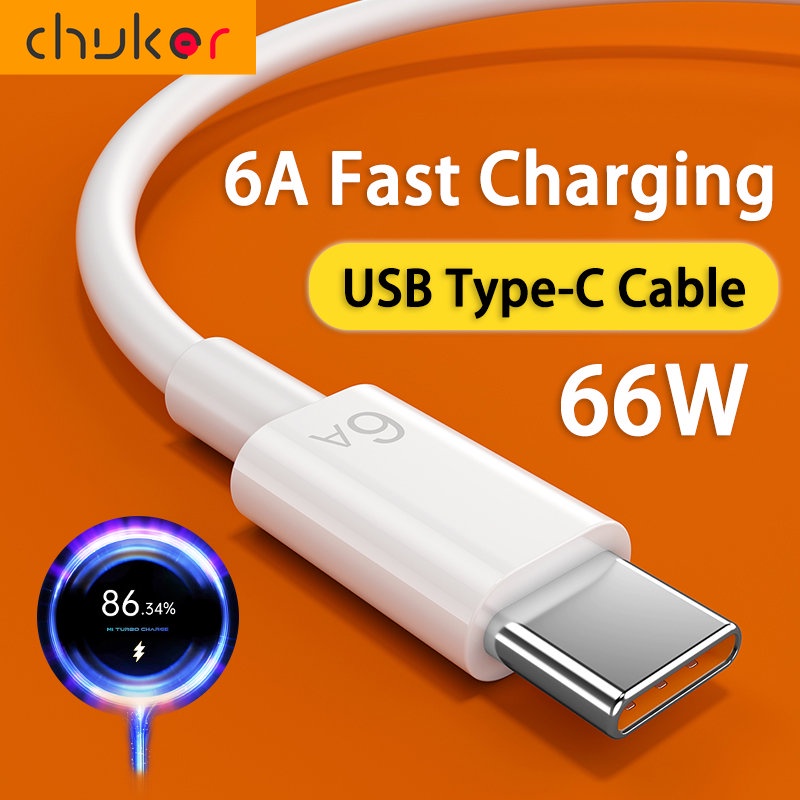 6a Kabel Charger USB Tipe C Fast Charging Untuk Aksesoris Handphone