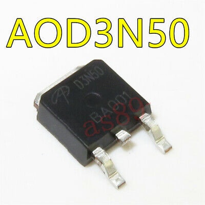 PS - AOD3N50 AOD 3N50 STOK TERSEDIA D3N50 500V 3A N Channel MOSFET