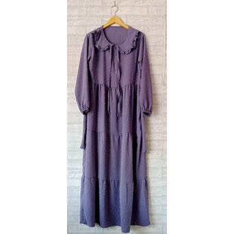 GAMIS CRINKLE RUBY DOT UMPAK