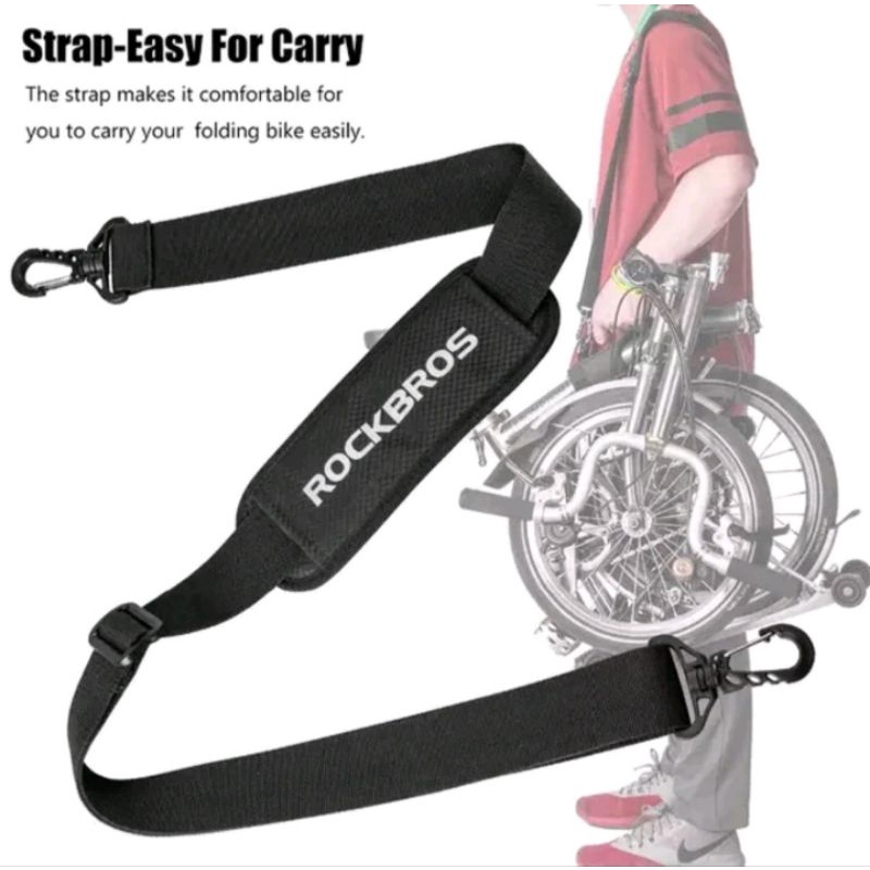 Rockbros Carrying Shouder Strap Sepeda Lipat Tas Sepeda Lipat