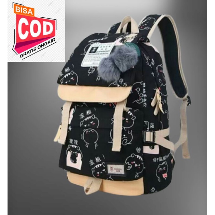 New Arrival_Tas Anak Sekolah Laki Laki Sd Backpack Ransel Backpack Cowok Cewek Set R9I7 Gr RW402