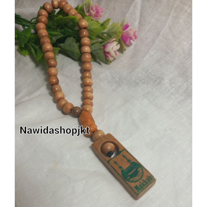 Tasbih Kayu 33 isi 100 oleh oleh haji dan umroh