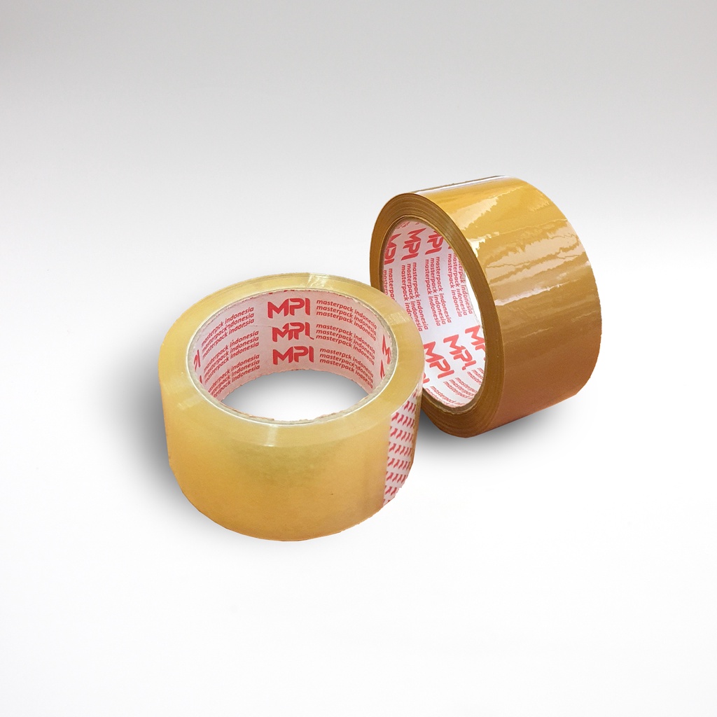 

Lakban Bening - Lakban Cokelat 45 mm x 60 Yard Master Pack Indonesia