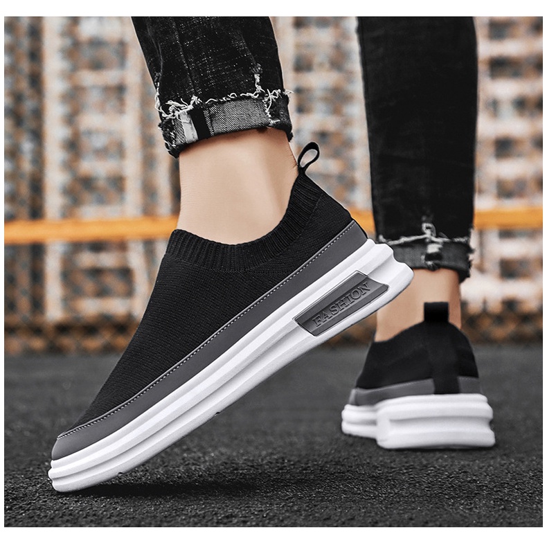 TBIG [COD] Sepatu Slip On Import JANGGA Sepatu Import Pria Sekolah Kuliah Sepatu Murah Import