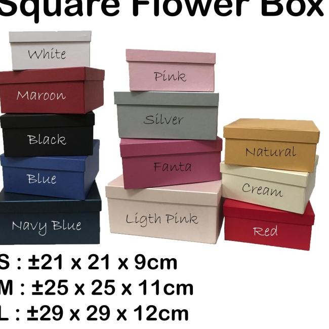 

Box Kado/ Box Bunga/Kotak Kado/Kotak Bunga Murah Size M - Natural