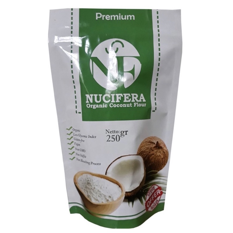 

Nucifera Coconut Flour/Tepung Kelapa 250g